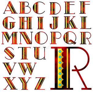 abc字母特殊设计集