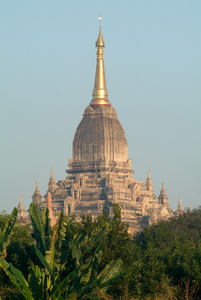 蒲甘的考古地点 Gawdawpalin 寺