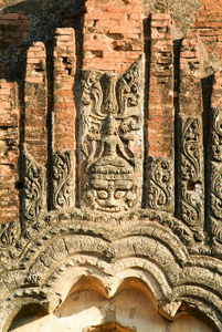 Dhammayangyi 寺的细节