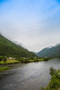 在挪威 sognefjord