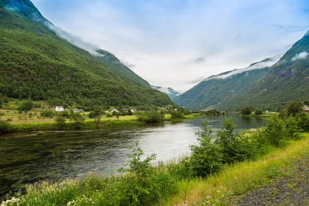 在挪威 sognefjord