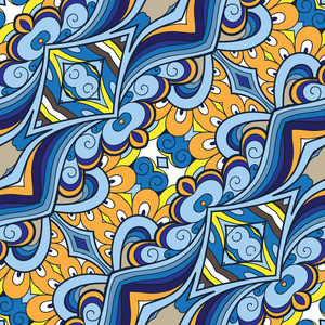 炫彩黄色抽象花卉抽象炫彩花纹照片