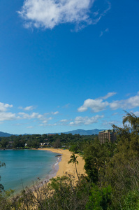 美丽的景色的 Nawiliwili，考艾岛，夏威夷，美国