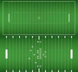 美式橄榄球场背景 eps10 矢量集