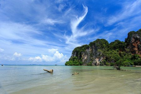 安达曼海泰国甲米，莱利海滩