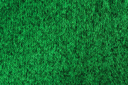 亮绿色的羊毛针织背景