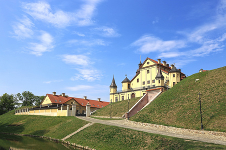 涅斯维日古代 Nesvizhsky 城堡