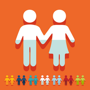 白之恋人爱图标照片