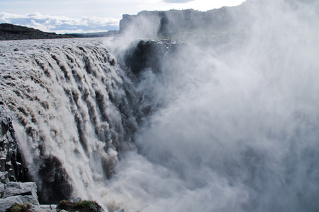 在冰岛 goddafoss 泡汤斯科加瀑布 skogarfoss 提瀑布 seljalandsfoss 冰岛瀑布景色美丽充满活力