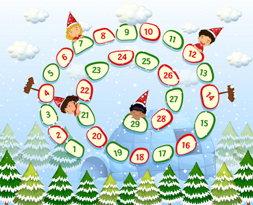 桌游插画-桌游手绘-桌游卡通图-摄图新视界