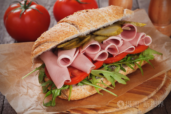 潜水艇三明治香肠