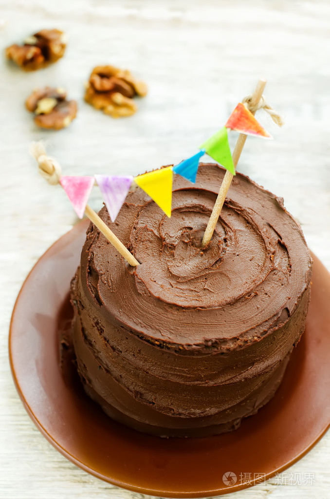 巧克力生日蛋糕
