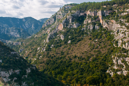 Pantalica 的峡谷