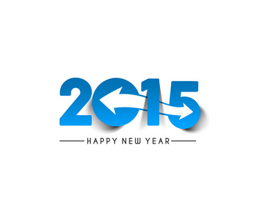 新年快乐 2015年背景