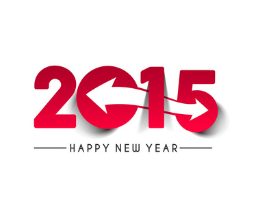 新年快乐 2015年背景