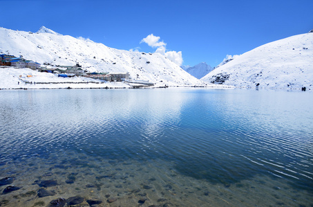 尼泊尔，Himalayes，Gokio 湖