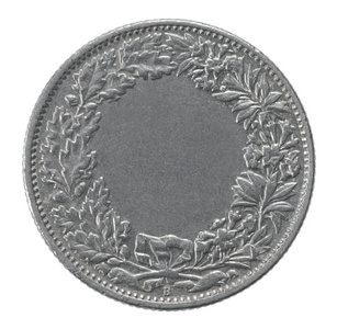 两个法郎硬币