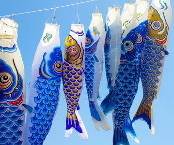 鱼风筝日本鱼风筝照片