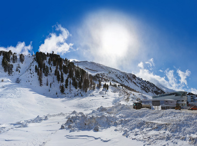 山滑雪度假村 obergurgl 奥地利