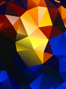 抽象的三角形多边形的几何背景图片
