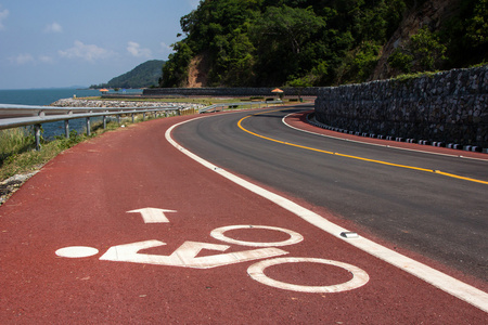 自行车道路标志