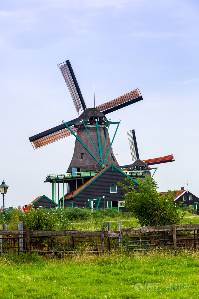 荷兰风车照片-正版商用图片1ho6f0-摄图新视界