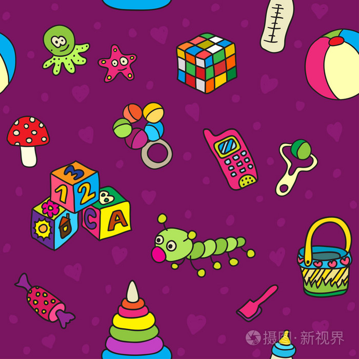 模式与玩具插画-正版商用图片1ho7io-摄图新视界