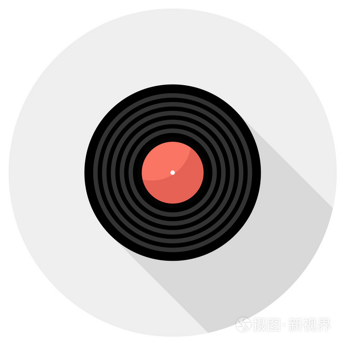 留声机唱片图标