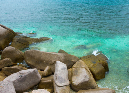 海沙滩