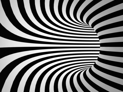 黑白相间的条纹抽象背景照片