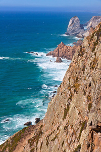 大多数西方点的欧洲，cabo da roca，葡萄牙