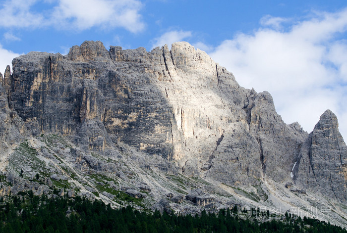 景观的阿尔卑斯山场景