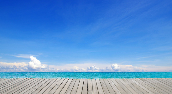 海滩和热带海