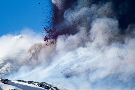 埃特纳火山爆发