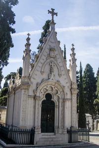 著名的葡萄牙墓地 Prazeres