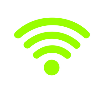 播客矢量符号.eps10无线wifi图标标志平面设计矢量插图集.