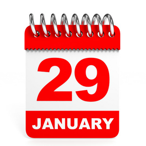 白色背景上的日历 1 月21 日照片 正版商用图片1hq5s0 摄图新视界