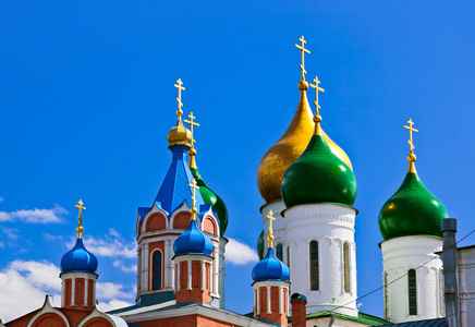 科洛姆纳克里姆林宫莫斯科地区俄罗斯教堂