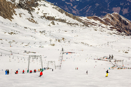 泽尔见奥地利卡普伦滑雪区域