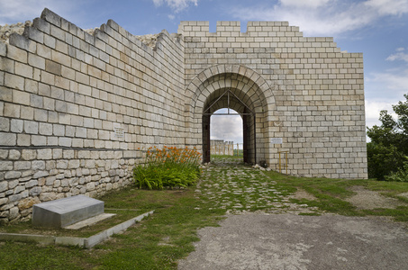 保加利亚舒门镇附近的中世纪堡垒古代遗址