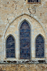 罗马式教堂窗户