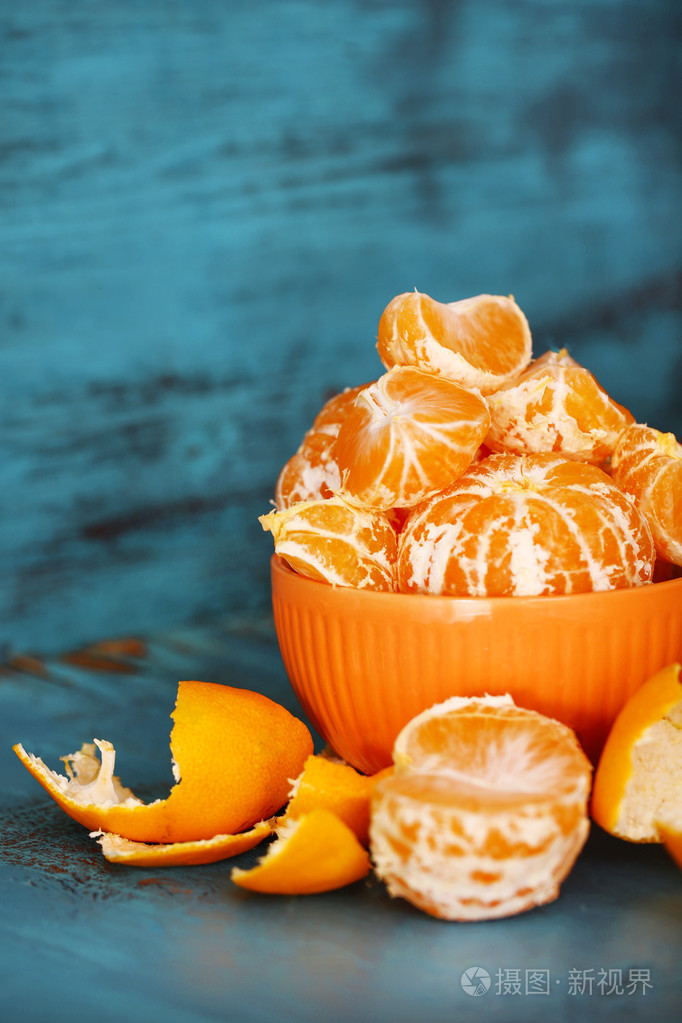 香甜的橘子和橙子