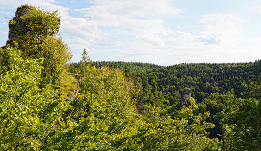 Sandstone rocks of Tchersfeld