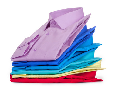 叠好的衣服图片