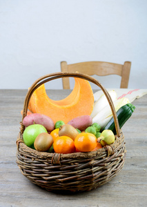 水果和蔬菜篮