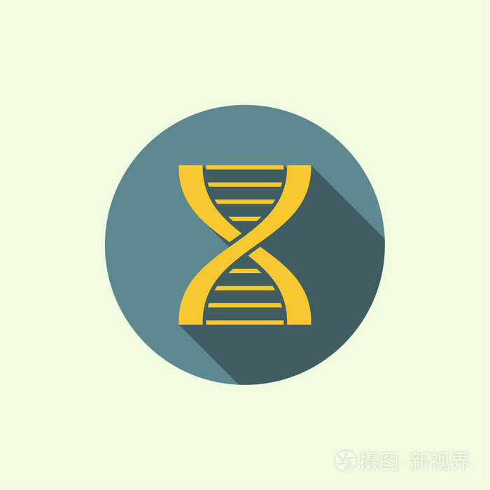 dna分子的结构与抽象背景