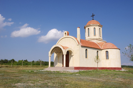 教会在附近巴巴，罗马尼亚东正教修道院 codru