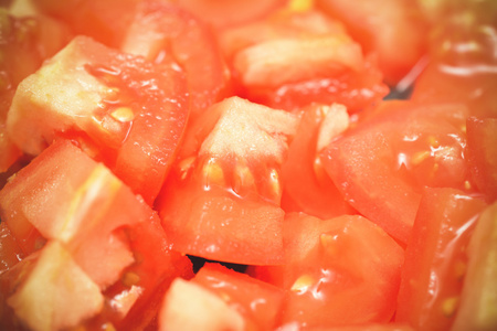 鲜切西红柿