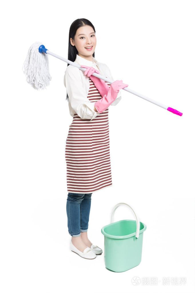 女清洁工