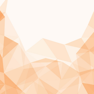 文本的空间的抽象背景橙色三角形